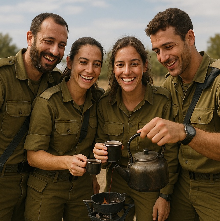 איך יצירה משותפת ומילואים מתחברים לרגע אחד של חיבור? סדנת טבעות נישואים!
